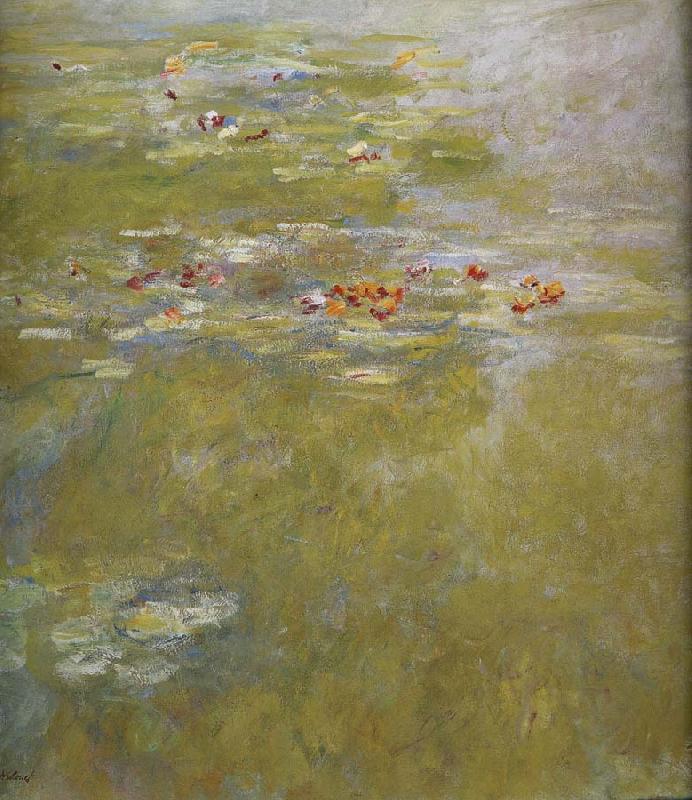 Claude Monet Detail from the Water Lily Pond Sweden oil painting art